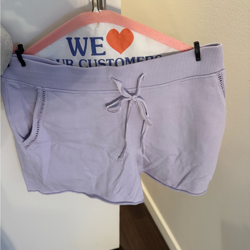 Michael Stars Lavender High Waist Shorts